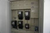 Zählerschrank im Durchgang - 