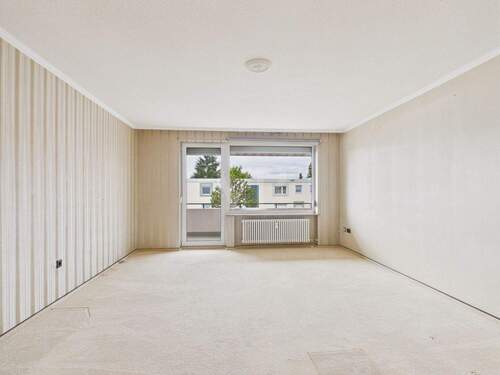 Wohnzimmer - 3 Zimmer Etagenwohnung in Niederwerrn