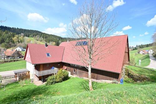 Hausansicht - 1 Zimmer Mehrfamilienhaus, Wohnhaus in Alpirsbach