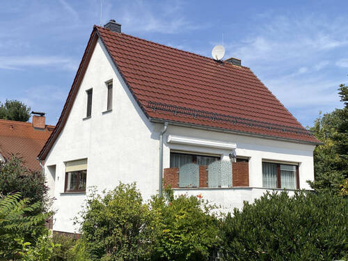 Bild1 - Einfamilienhaus mit Gartenidylle und großzügiger Sonnenterrasse in Riesa