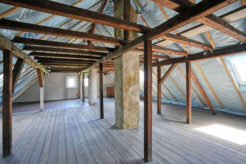 Dachboden als Ausbaureserve - 