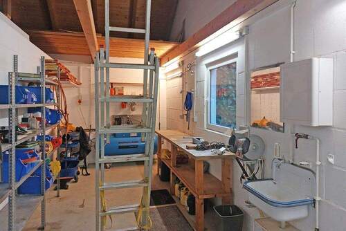 Werkstatt in der Doppelgarage - 
