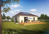 HvH_Modicus_Bungalow_B1_Garten_02.jpg - Bungalow - 179.900,00 EUR Kaufpreis, ca.  86,00 m² Wohnfläche