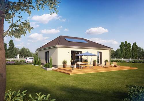 HvH_Modicus_Bungalow_B1_Garten_02.jpg - Bungalow - 179.900,00 EUR Kaufpreis, ca.  86,00 m² Wohnfläche