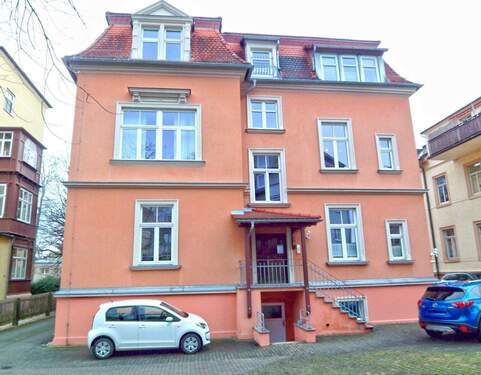 Hausansicht - 2 Zimmer Etagenwohnung zur Miete in Bautzen