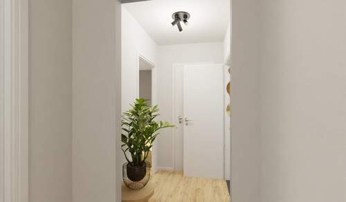 Heller und freundlicher Flur - Etagenwohnung mit 99,80 m² in Wildau zum Kaufen