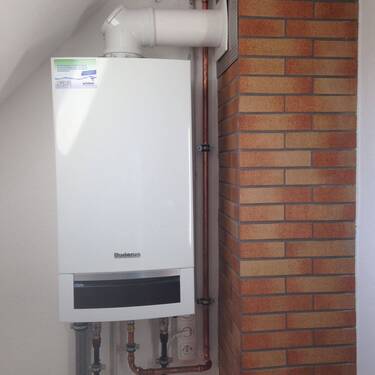 Vorderhaus-DG: Heizung - 