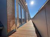 Blick auf die Dachterrasse - 
