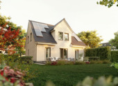 Gartenansicht - Dein eigenes Haus: unkompliziert, energetisch sicher & bezahlbar