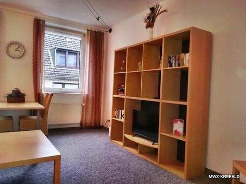 Wohnzimmer - Etagenwohnung mit 55,00 m&sup2; in Krefeld zur Miete