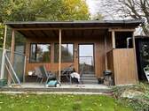 Gartenhaus mit Terrasse - 