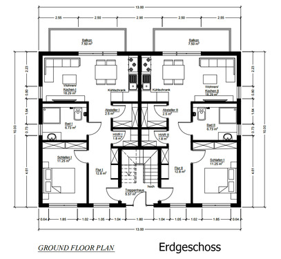 kleines Haus 10.13 Grundriß EG - 