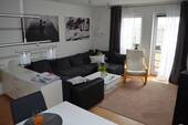 Wohnzimmer - Etagenwohnung mit 76,00 m&sup2; in Karlsruhe zur Miete