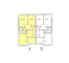 Grundriss Obergeschoss - 5 Zimmer Doppelhaushälfte in Lienen
