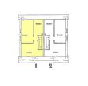 Grundriss Dachgeschoss - Doppelhaushälfte mit 115,50 m² in Lienen zum Kaufen