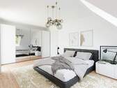 Visualisierung Schlafen.jpg - Etagenwohnung mit 62,40 m² in Nürnberg zum Kaufen