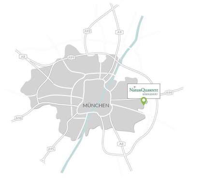 Münchenkarte - Etagenwohnung mit 112,20 m&sup2; in Haar zum Kaufen