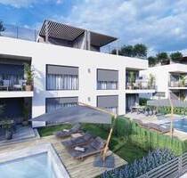 Doppelhaushälfte in moderner Architektur - Stilvolles Wohnen mit Pool - Vodice