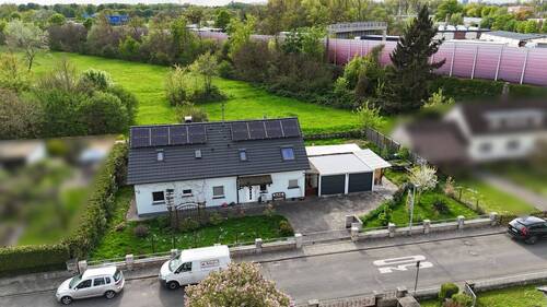 Draufsicht - 6 Zimmer Einfamilienhaus in Karlsruhe / Durlach