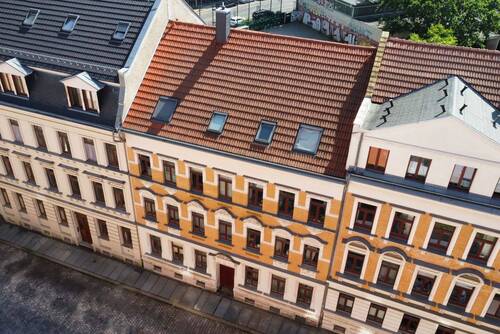 Gebäudeansicht - 2 Zimmer Etagenwohnung zum Kaufen in Leipzig