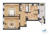 Grundriss WE 05 - 