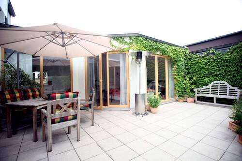 Terrasse - Etagenwohnung mit 135,00 m&sup2; in Meerbusch zum Kaufen