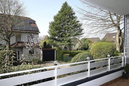 Aussicht vom Balkon - 