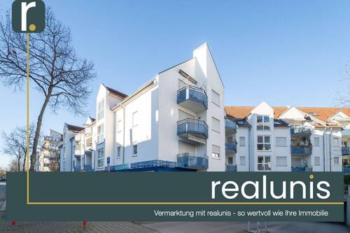 Außenansicht - *Käuferprovisionsfrei* 2 ZKB Wohnung im EG mit Terrasse und Stellplatz - nur bei realunis