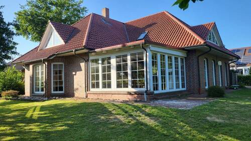 Ansicht Wintergarten - exklusives Wohnen im Ortskern im Saterland - OT Scharrel