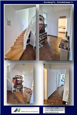 Kronberg Schloßstrasse 11 06 Flur Schlafen EBK 1. - 