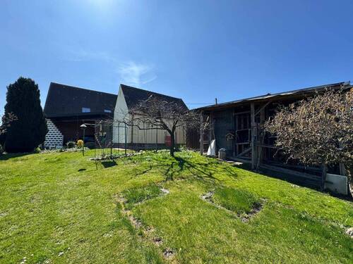 Garten - 1 Zimmer Einfamilienhaus in Heretsried