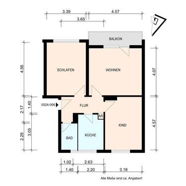 0524-006_GK_065qm_170905.jpg - 3 Zimmer Etagenwohnung zur Miete in Elmshorn