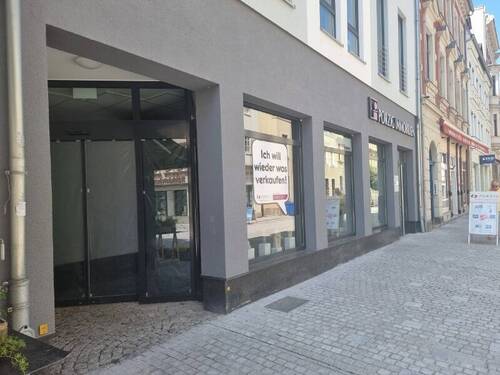 Schaufenster - Gewerbeobjekt (Büro, Produktion, Verkauf) zur Miete in Crimmitschau