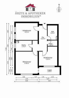 2. Obergeschoss - 