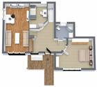 Grundriss Obergeschoss - 