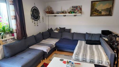 Wohnzimmer - 3 Zimmer Etagenwohnung zum Kaufen in Leimen