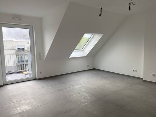 Wohnen/Küche - Exklusive Neubauwohnung in zentrumsnaher Lage