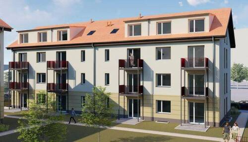 Bild 1 - 3 Zi.Whg. mit EBK und Terrasse am Rande des Dorfkerns Alt Marzahn