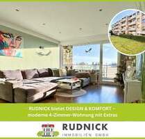 RUDNICK bietet DESIGN & KOMFORT - moderne 4-Zimmer-Wohnung mit Extras - Wunstorf