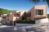 Moderne Reihenhausanlage mit 13 Wohneinheiten in mediterranem Stil - 