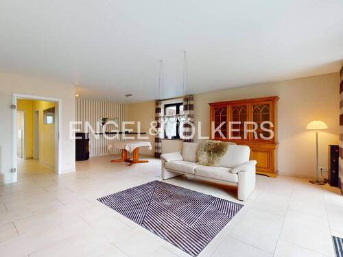 Essbereich mit Kaminofen - 