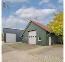 Zwei Gewerbehallen nahe Lüneburg - Artlenburg