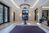Lobby im Eingang mit Bibliothek und Kamin - 