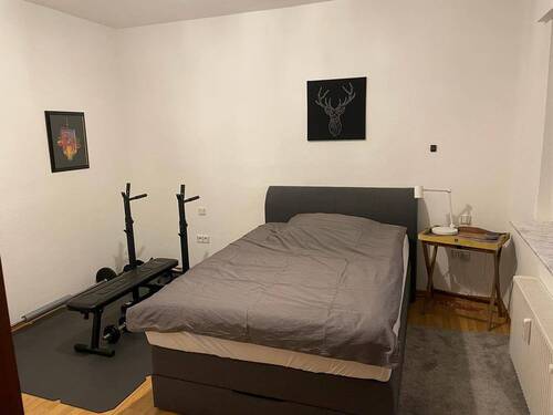 Schlafzimmer - Etagenwohnung mit 56,00 m&sup2; in Niederfischbach zur Miete