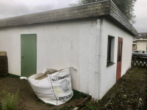 Rückseite Garagen - Grundstück zum Kaufen in Herzberg am Harz