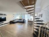 Wohnzimmer - 4 Zimmer Etagenwohnung zum Kaufen in Bösingen-Herrenzimmern