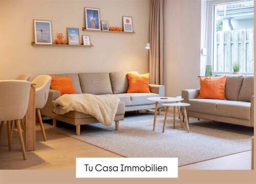 Wohnbereich - Nur ca 200 Meter zum Weststrand - großzügige Ferienwohnung am Thalasso Bad.