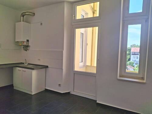 Küche - 2 ZKB im 2.OG in der Hafenstraße 11 zu vermieten mit Balkon und modernem Duschbad