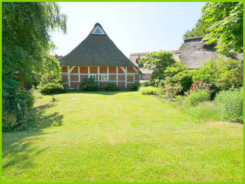 Gartenansicht - °°° Reethaus in toller Lage mit viel Charme°°°