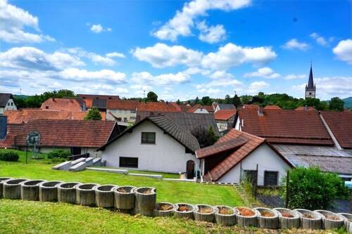 Gartenansicht - 3 Zimmer Einfamilienhaus in Sondheim